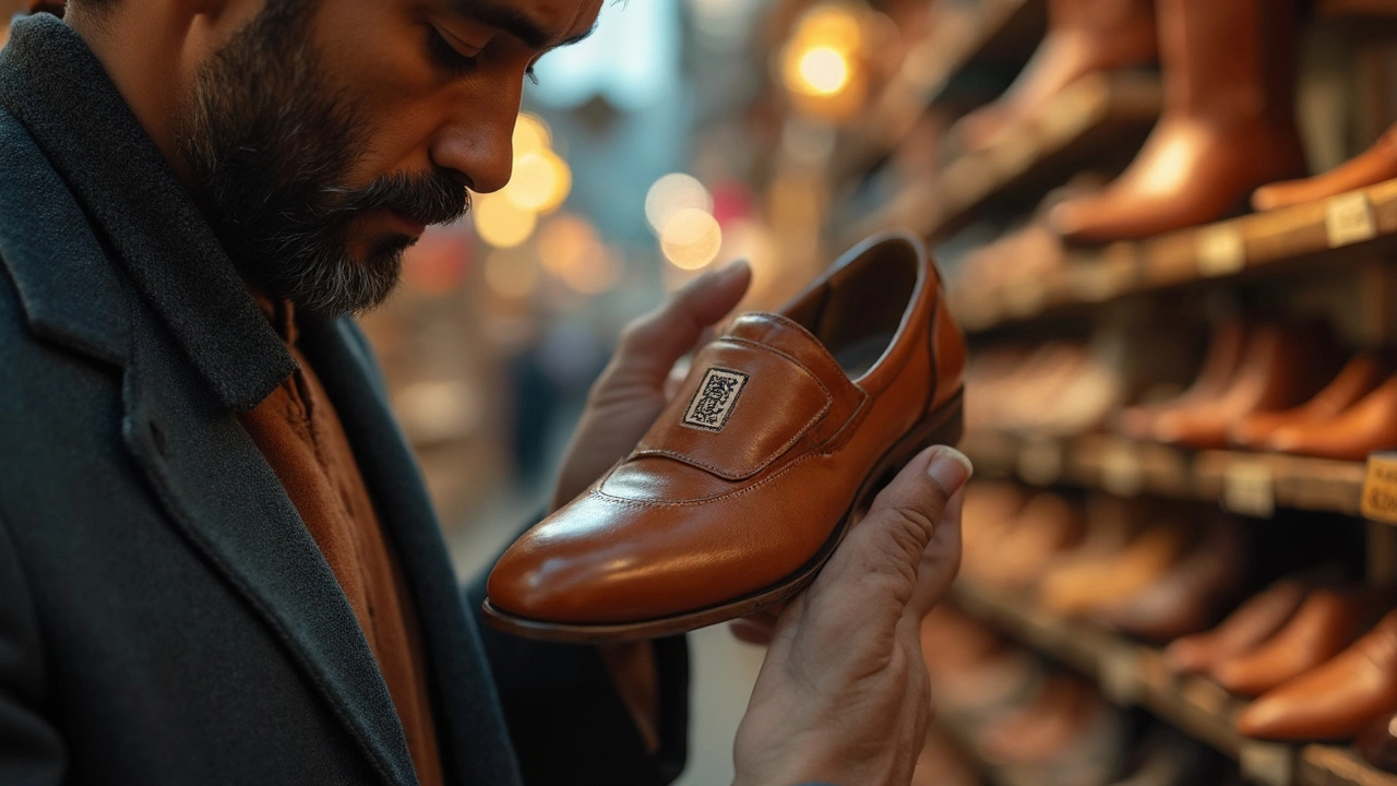 Leather Shoes Symbol: How to Spot Genuine Leather Fast