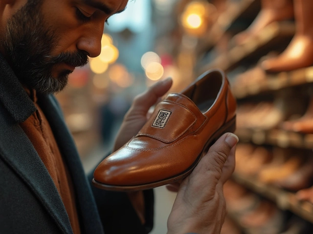 Leather Shoes Symbol: How to Spot Genuine Leather Fast