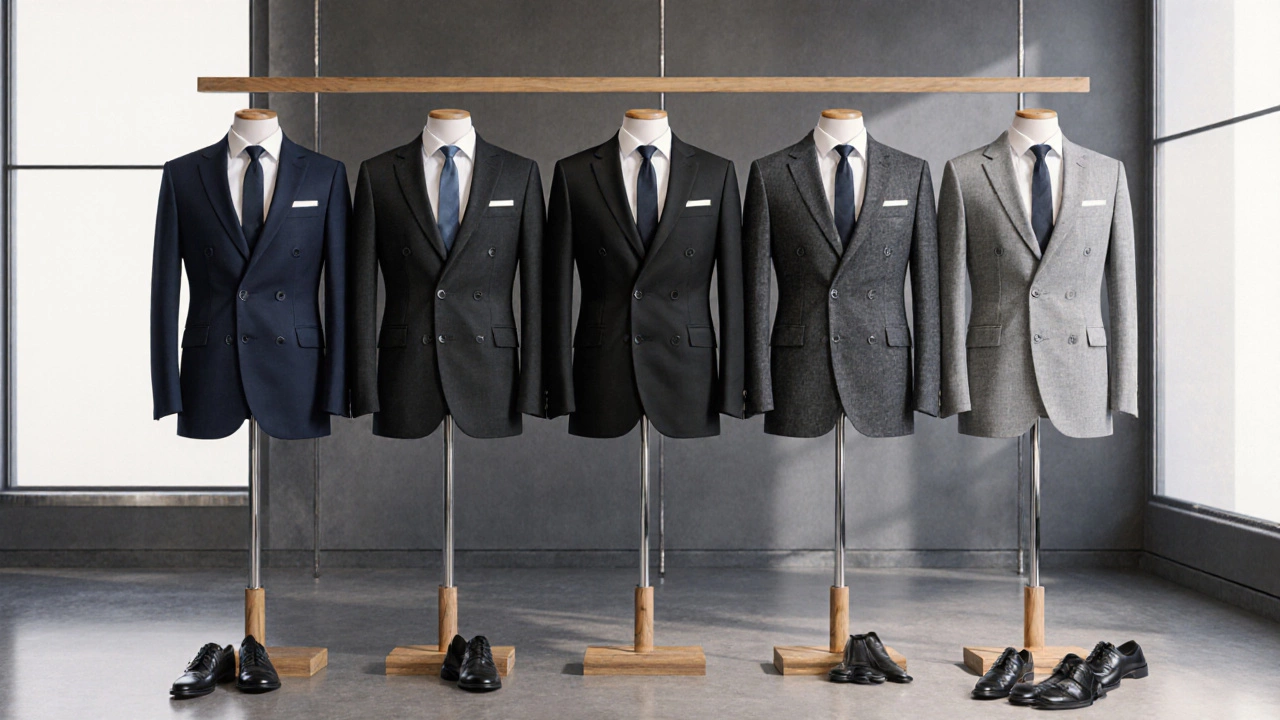 5 Essential Men’s Suit Colors Explained